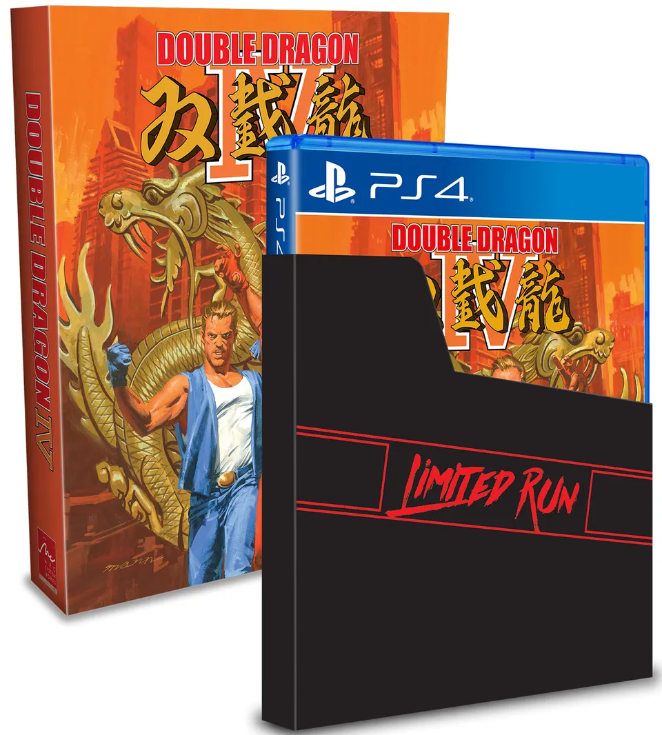 limited-run-104-double-dragon-iv-ps4-classic-edition-beat-em-up image 1