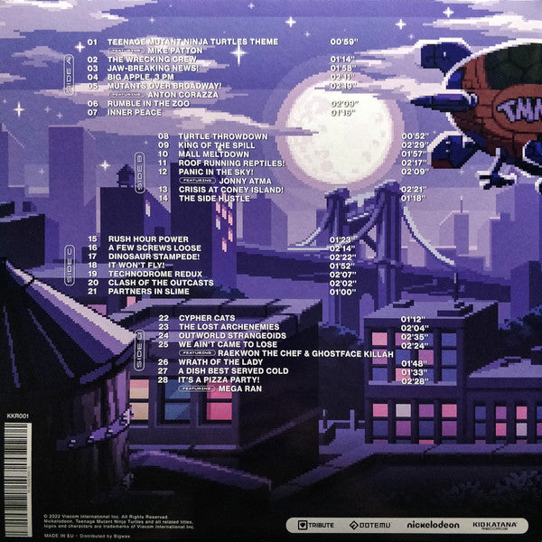 tmnt-shredder-s-revenge-2lp-vinyl-soundtrack-gatefold image 4