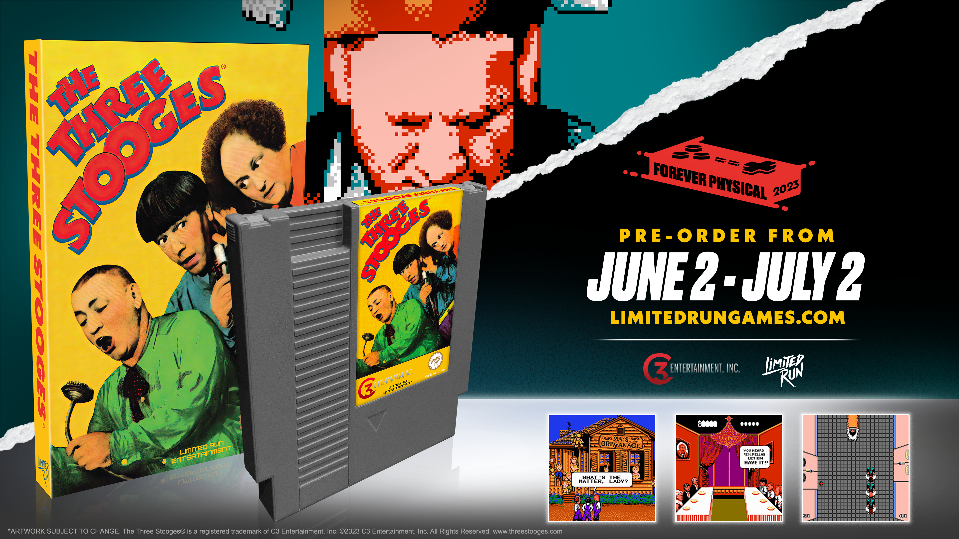 limited-run-the-three-stooges-nes-modul-standard image 5