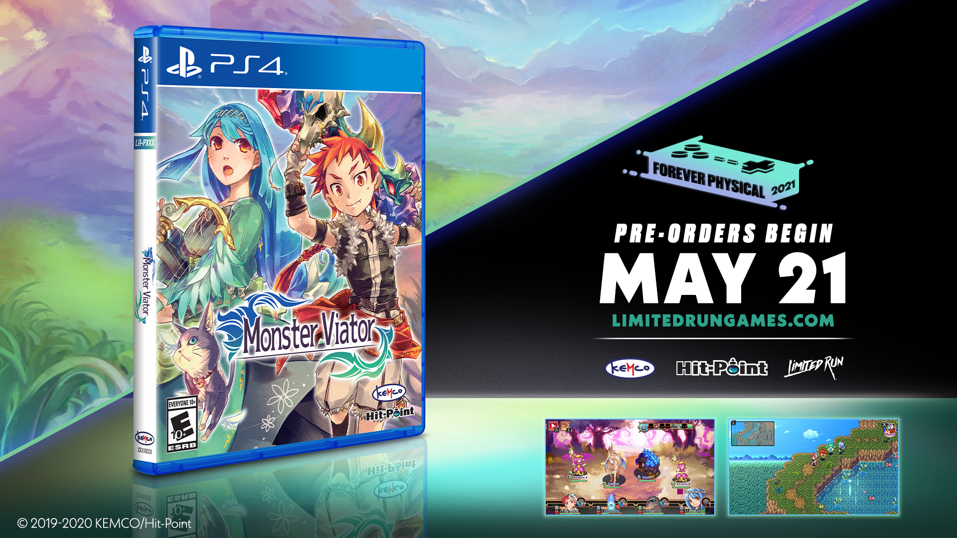 limited-run-404-monster-viator-ps4-spiel-rpg-disc image 3