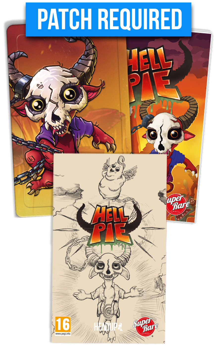 super-rare-games-srg-85-hell-pie-switch-spiel-steelbook-edition image 1
