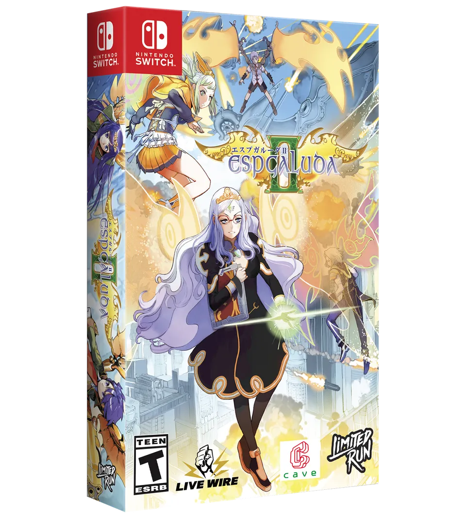 limited-run-espgaluda-ii-155-switch-spiel-steelbook-edition image 1