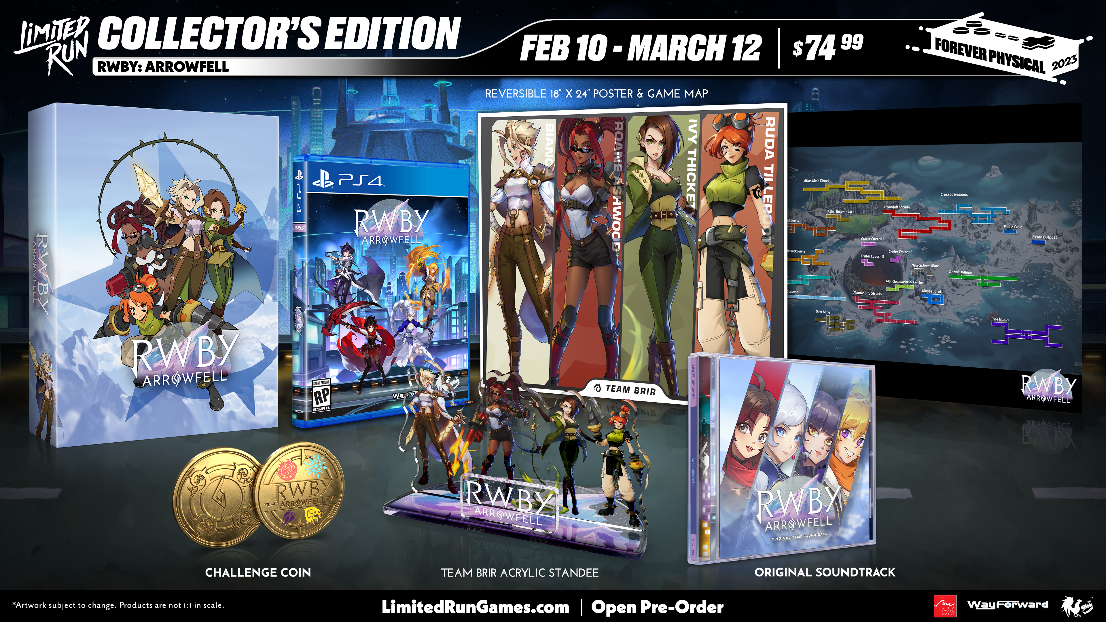 limited-run-500-rwby-arrowfell-ps4-spiel-collector-s-edition image 3