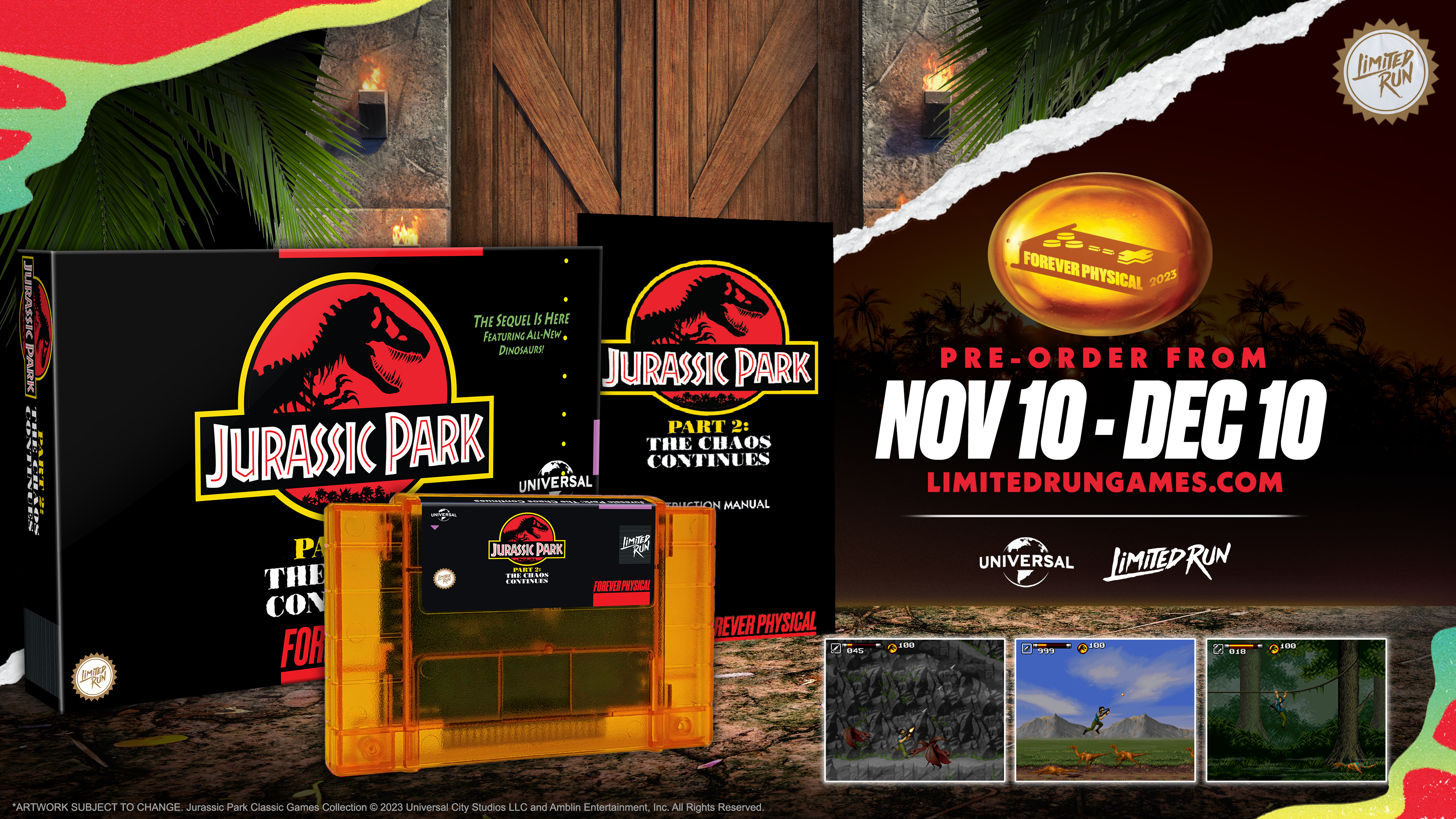 limited-run-jurassic-park-part-2-snes-modul-standard-edition image 5