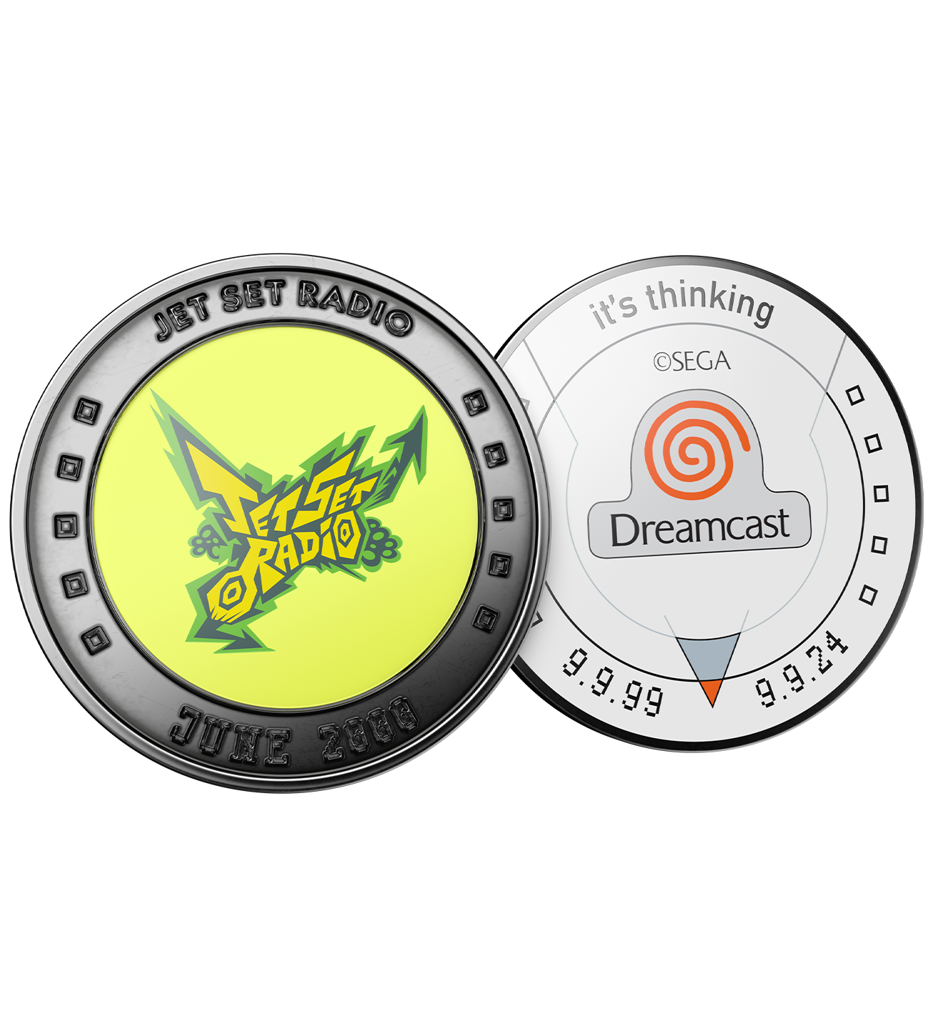 limited-run-jet-set-radio-commemorative-coin-sammler-m-nze image 1