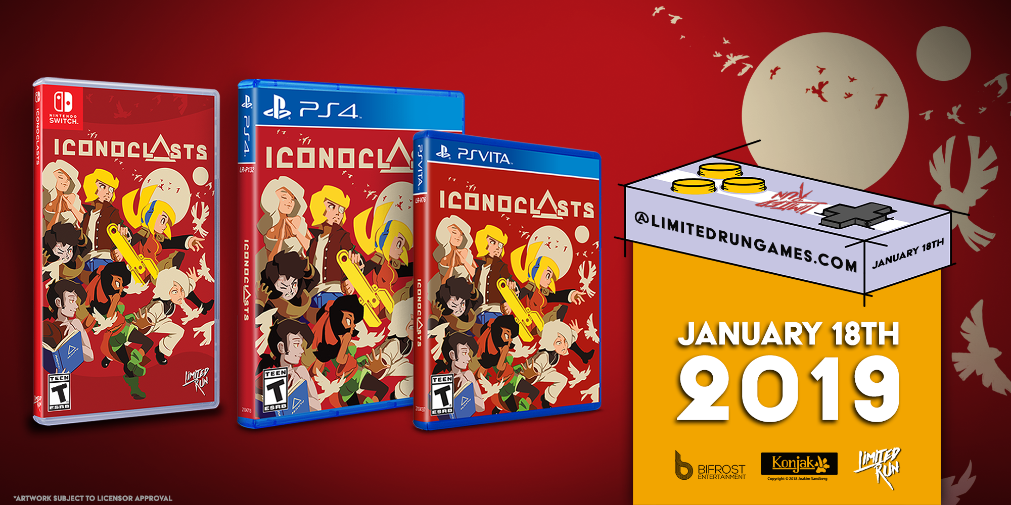 limited-run-210-iconoclasts-ps4-spiel-disc-limitiert-3000 image 2