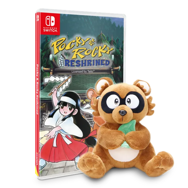 pocky-rocky-reshrined-limited-plushie-bundle-switch-shooter-koop image 1