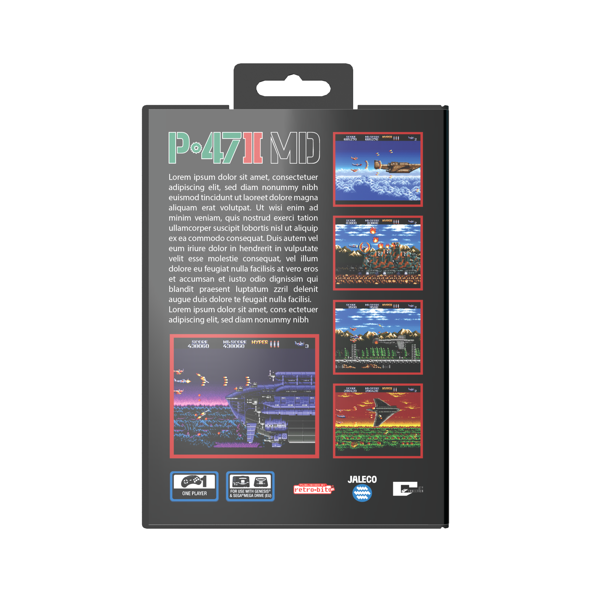 strictly-limited-games-p-47-ii-limited-edition-mega-drive-modul-shoot-em-up image 8
