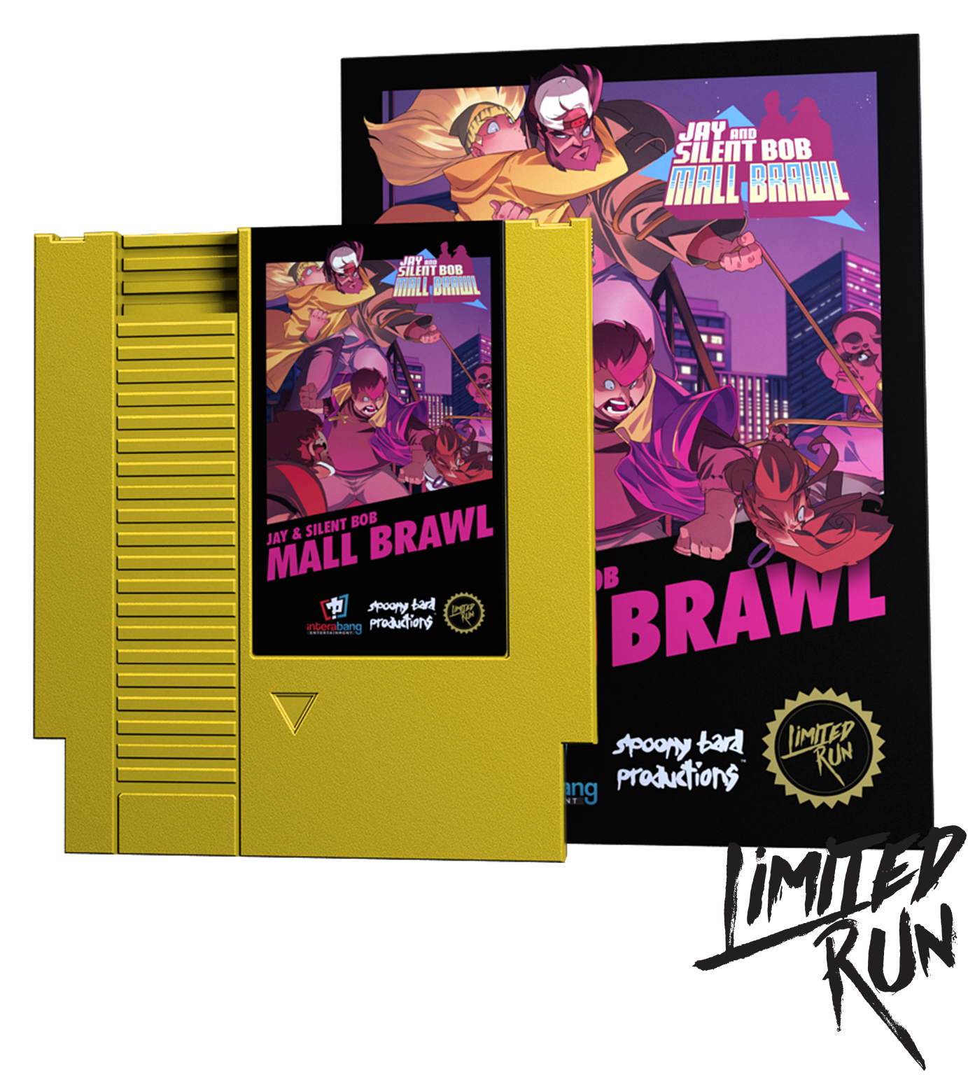 limited-run-jay-and-silent-bob-mall-brawl-nes-modul-grau image 1