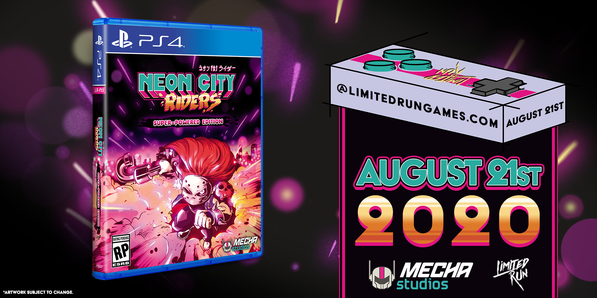 limited-run-359-neon-city-riders-ps4-spiel-standard-edition image 2