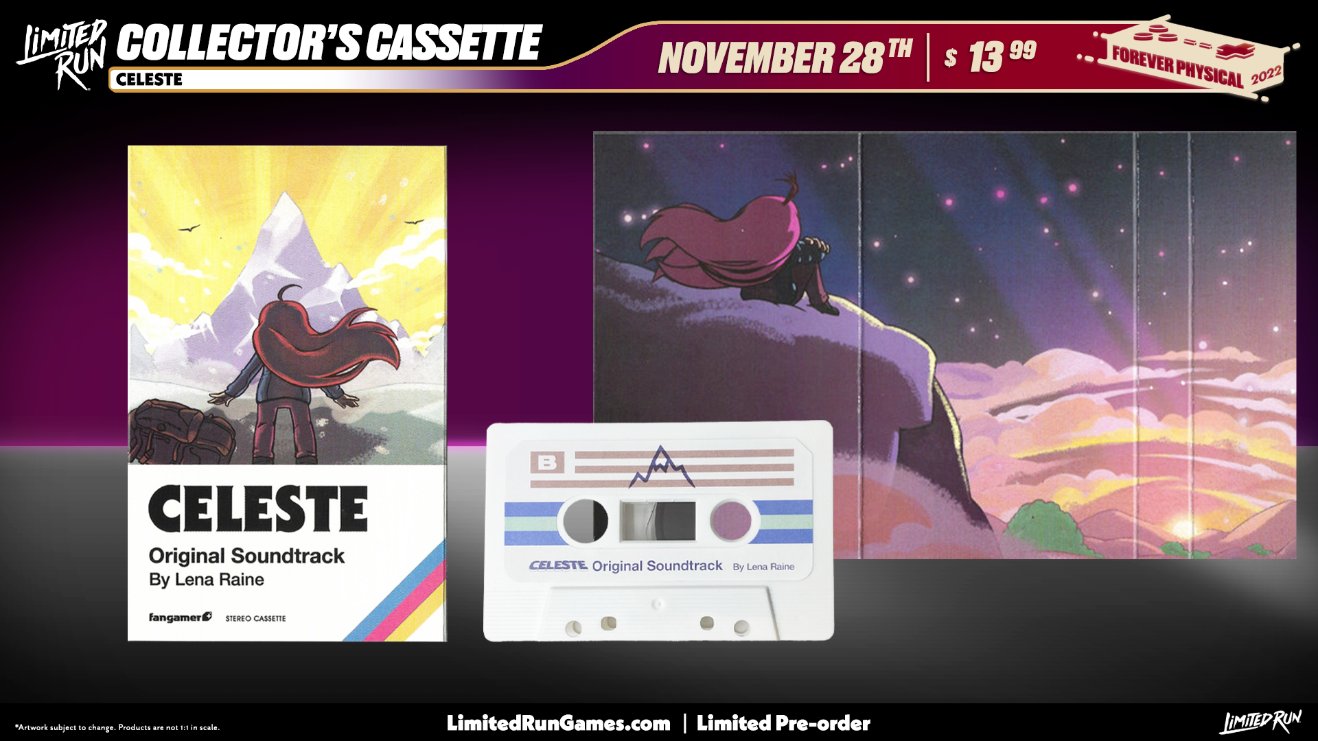 limited-run-celeste-original-soundtrack-kassette-tape-limitiert image 3