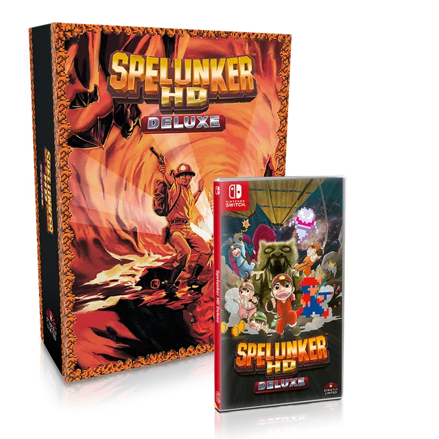 strictly-limited-spelunker-hd-deluxe-switch-spiel-collectors-edition image 1
