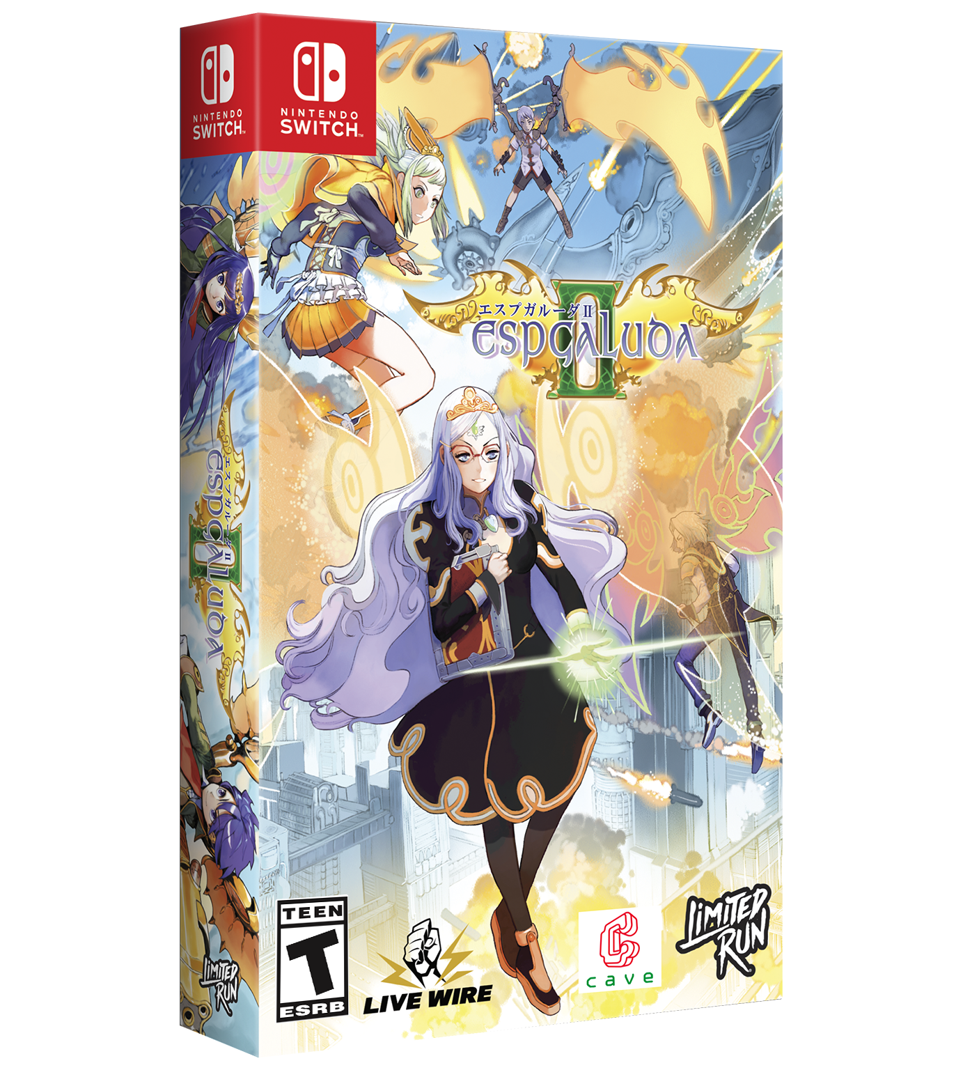 limited-run-espgaluda-ii-155-switch-spiel-steelbook-edition image 1