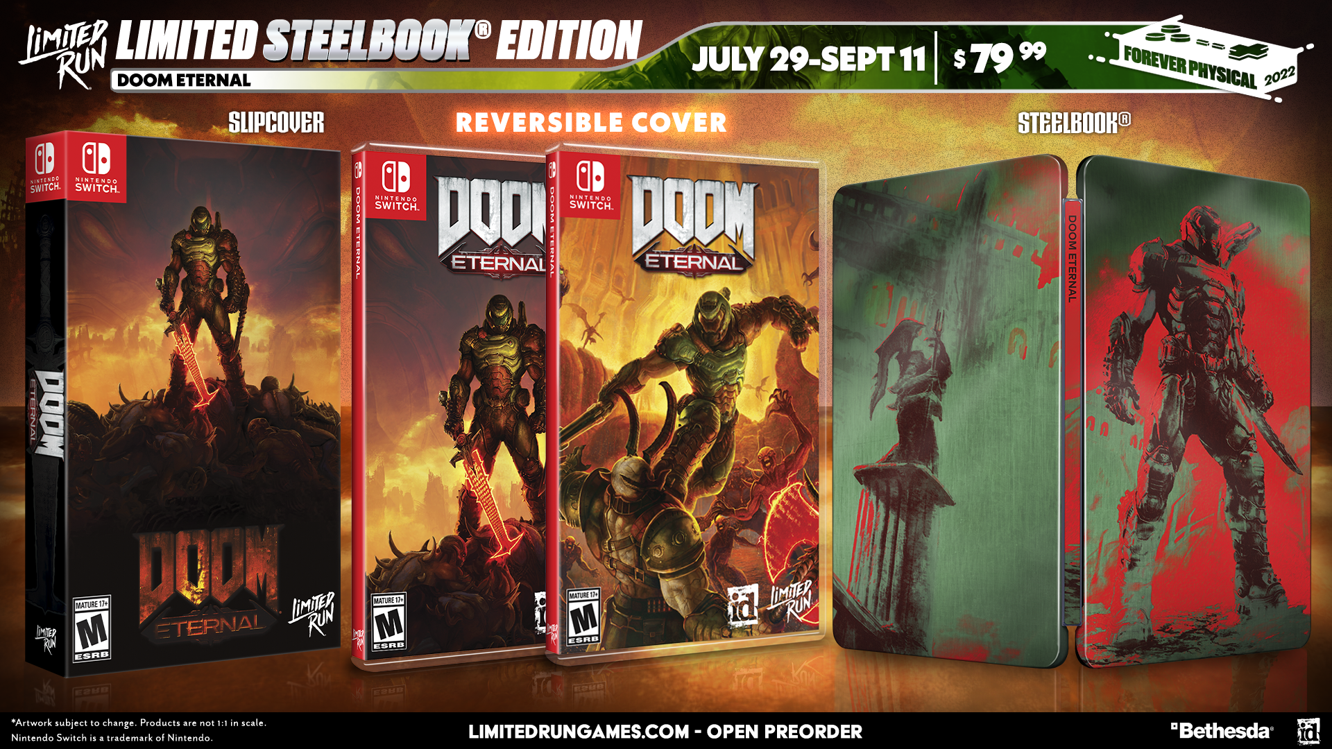 switch-limited-run-154-doom-eternal-switch-spiel-steelbook image 4