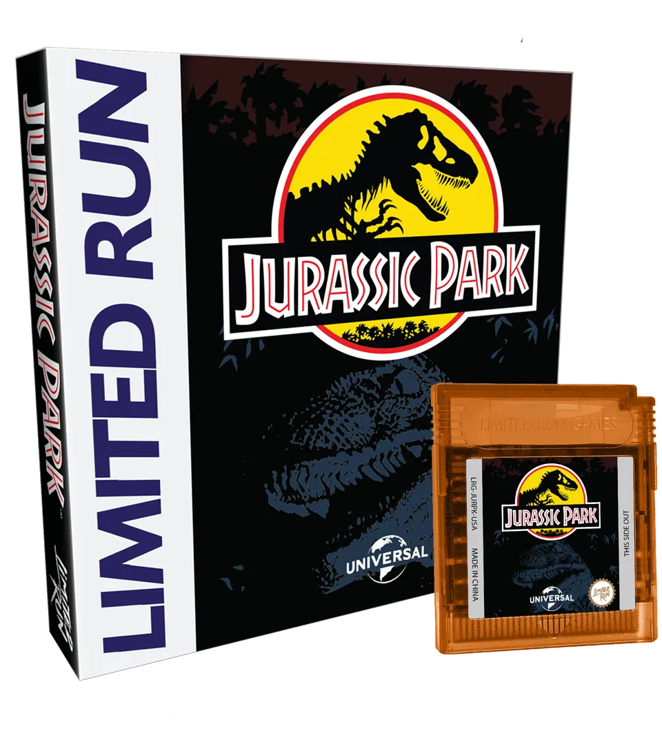 limited-run-jurassic-park-gb-modul-gameboy-action-spiel image 1