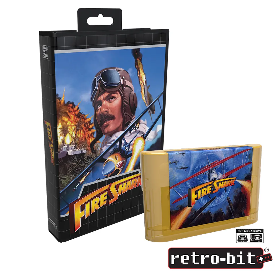 strictly-limited-fire-shark-mega-drive-modul-collector-s-edition image 1