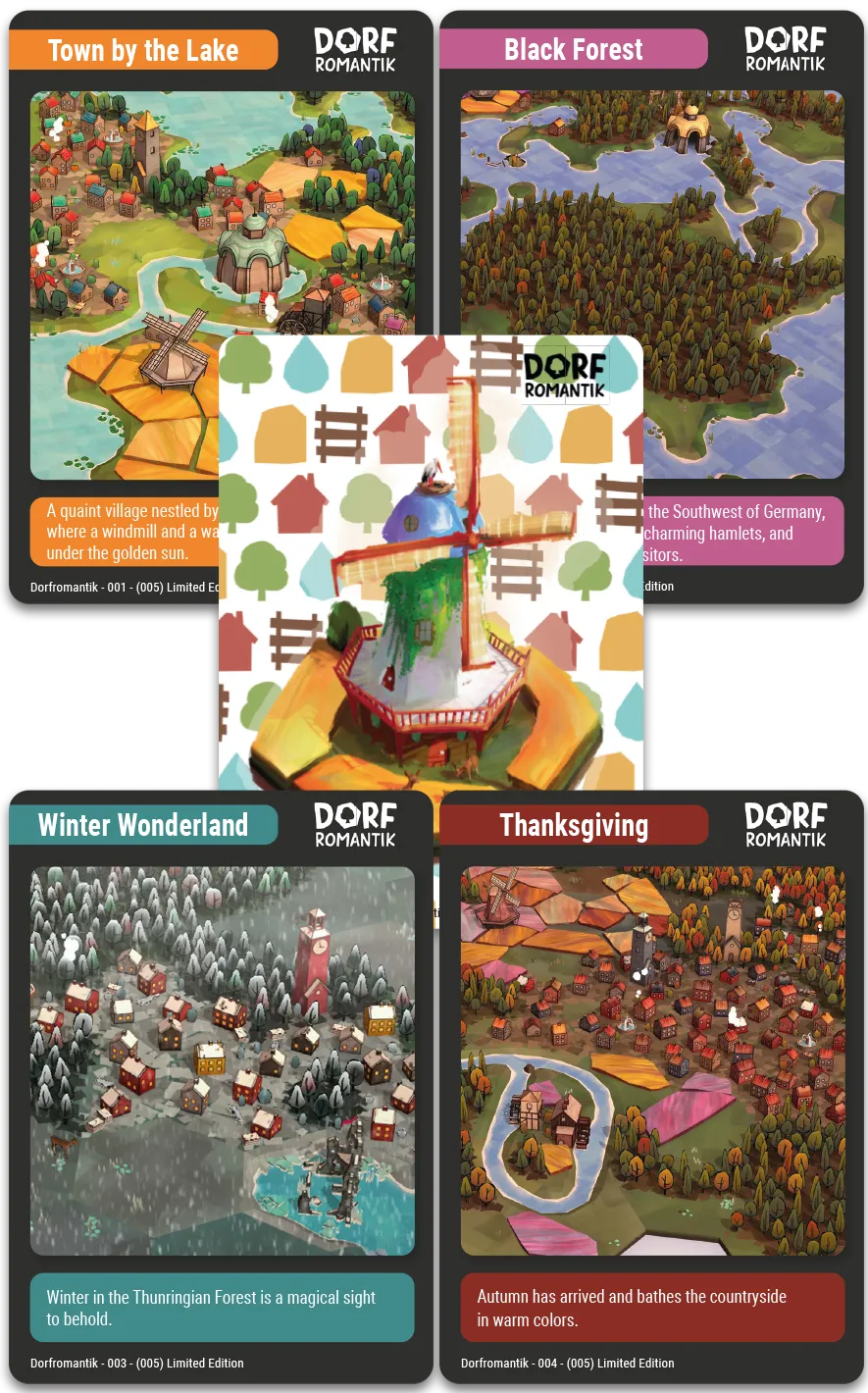super-rare-games-tc-109-dorfromantik-trading-cards-booster-3-karten image 1