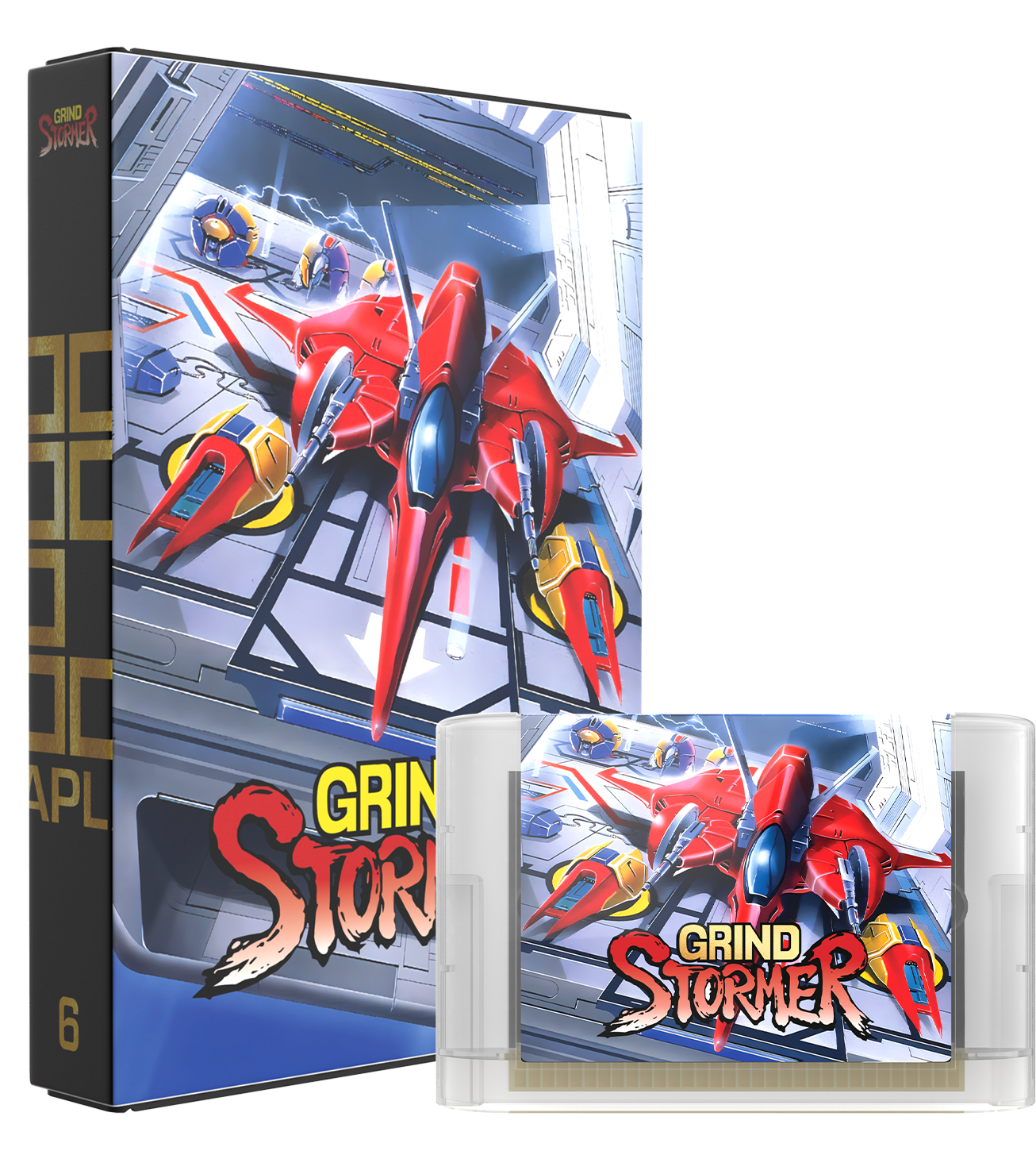 limited-run-grind-stormer-sgn-16-bit-genesis-modul-collectors-edition image 1