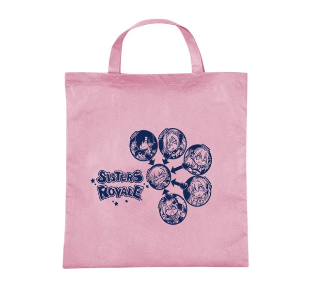 strictly-limited-sisters-royale-limited-tote-bag-stoffbeutel-rosa image 1