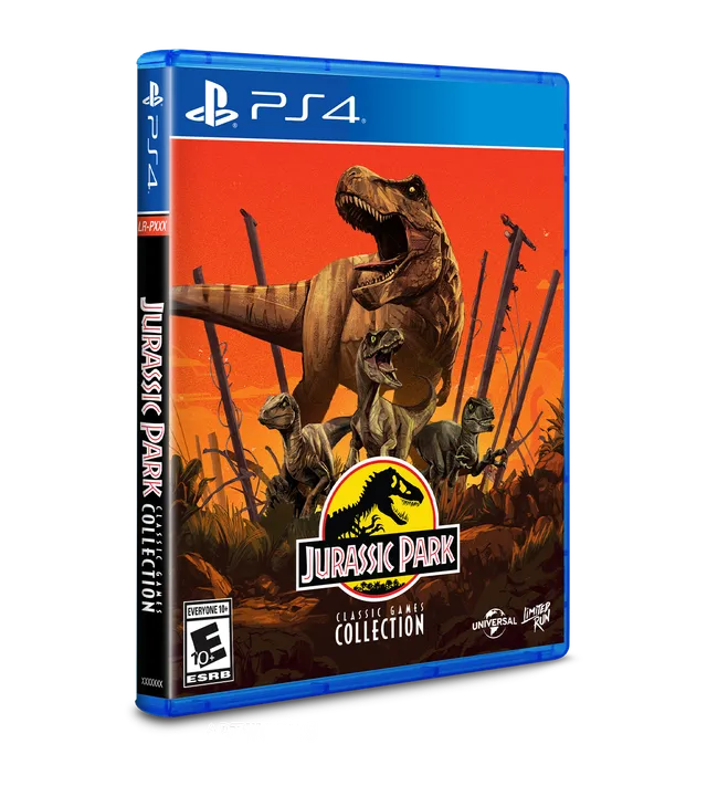 limited-run-jurassic-park-classic-games-ps4-spiel-sammlung image 1