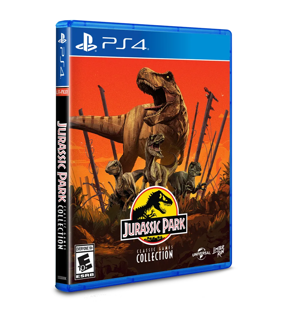 limited-run-jurassic-park-classic-games-ps4-spiel-sammlung image 1