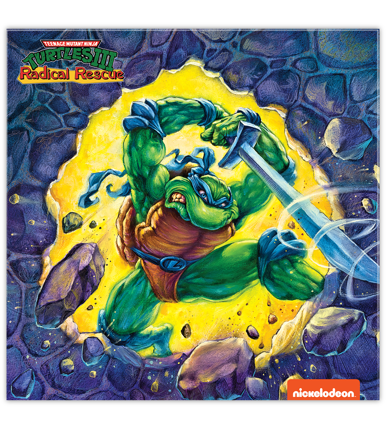 limited-run-turtles-iii-radical-rescue-vinyl-green-ooze image 1