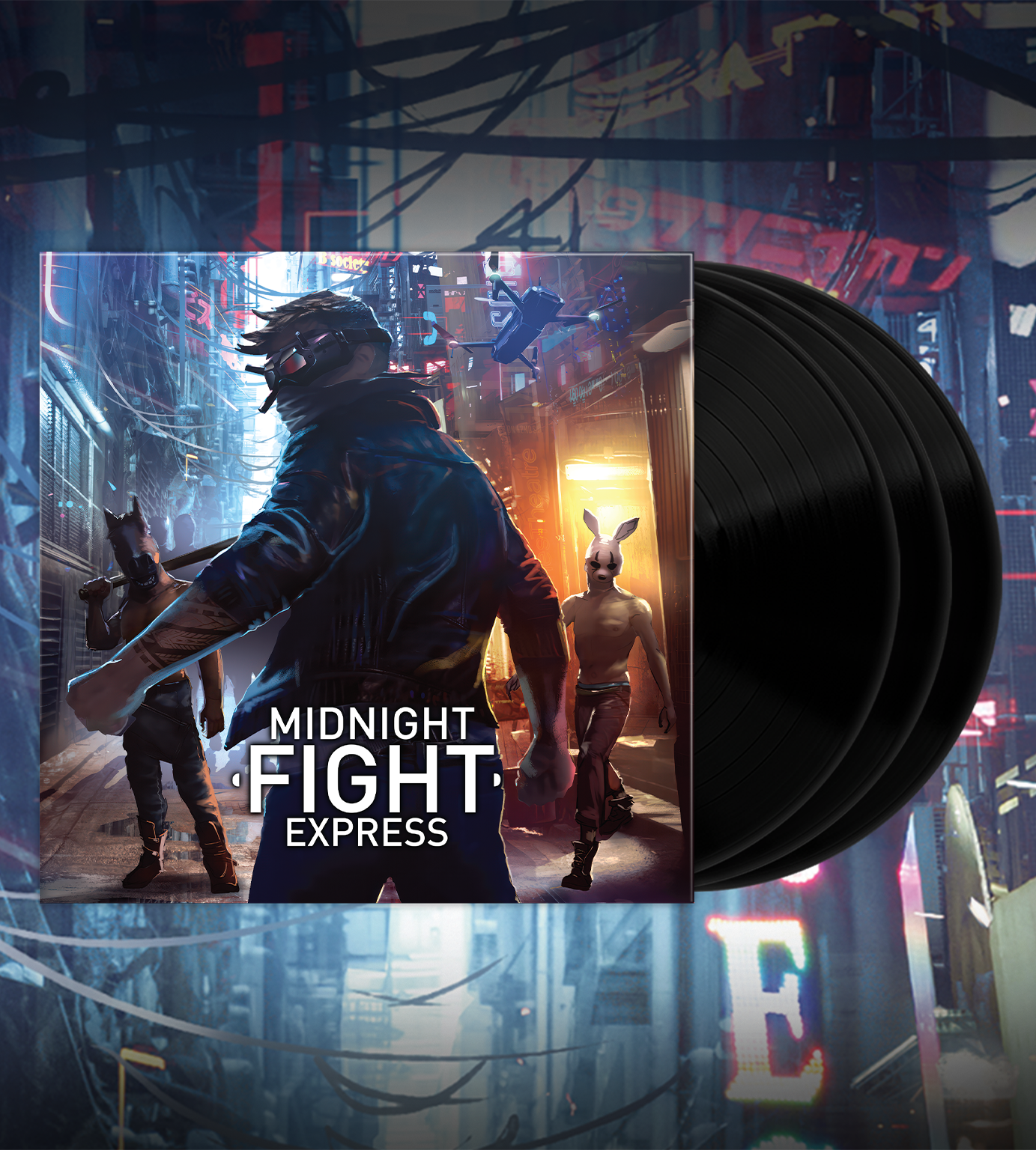 limited-run-midnight-fight-express-3lp-vinyl-soundtrack image 2