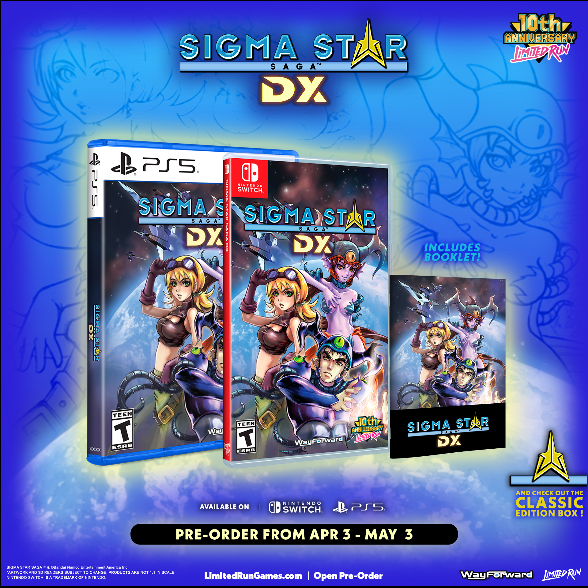 limited-run-sigma-star-saga-dx-switch-spiel-standard image 2