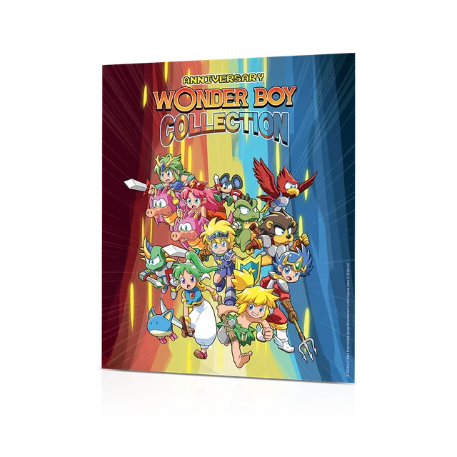 strictly-limited-wonder-boy-anniversary-collection-art-card-alu-14x17 image 1