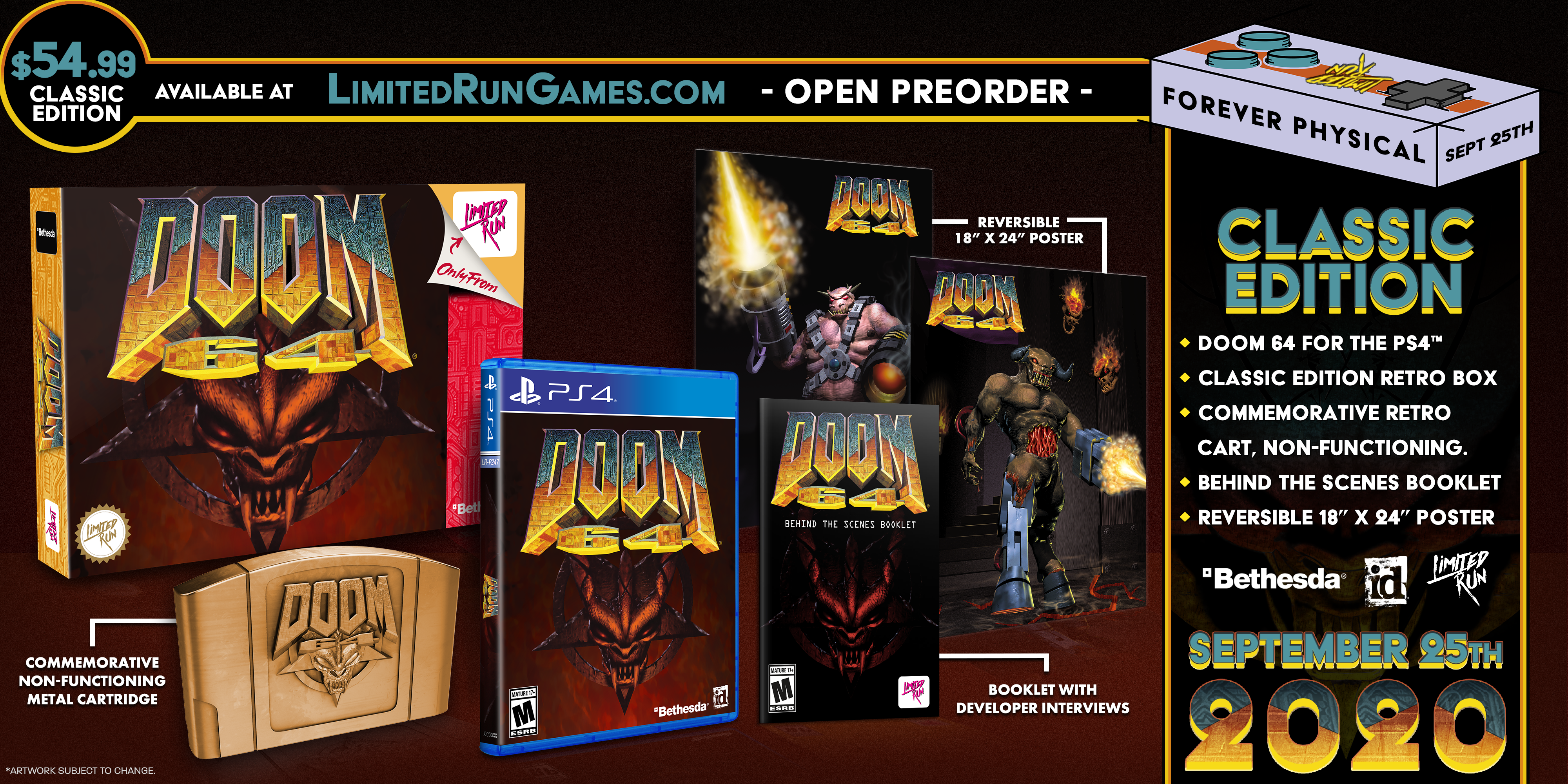 limited-run-365-doom-64-classic-edition-ps4-spiel-n64-box image 2