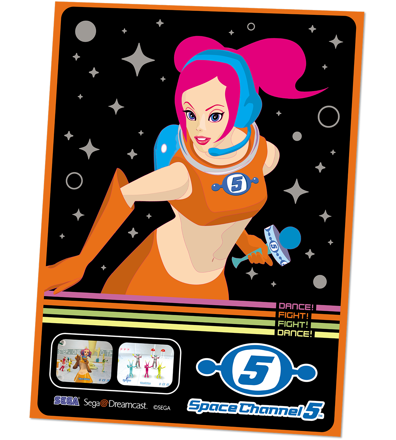 limited-run-space-channel-5-poster-merch-plakat image 1
