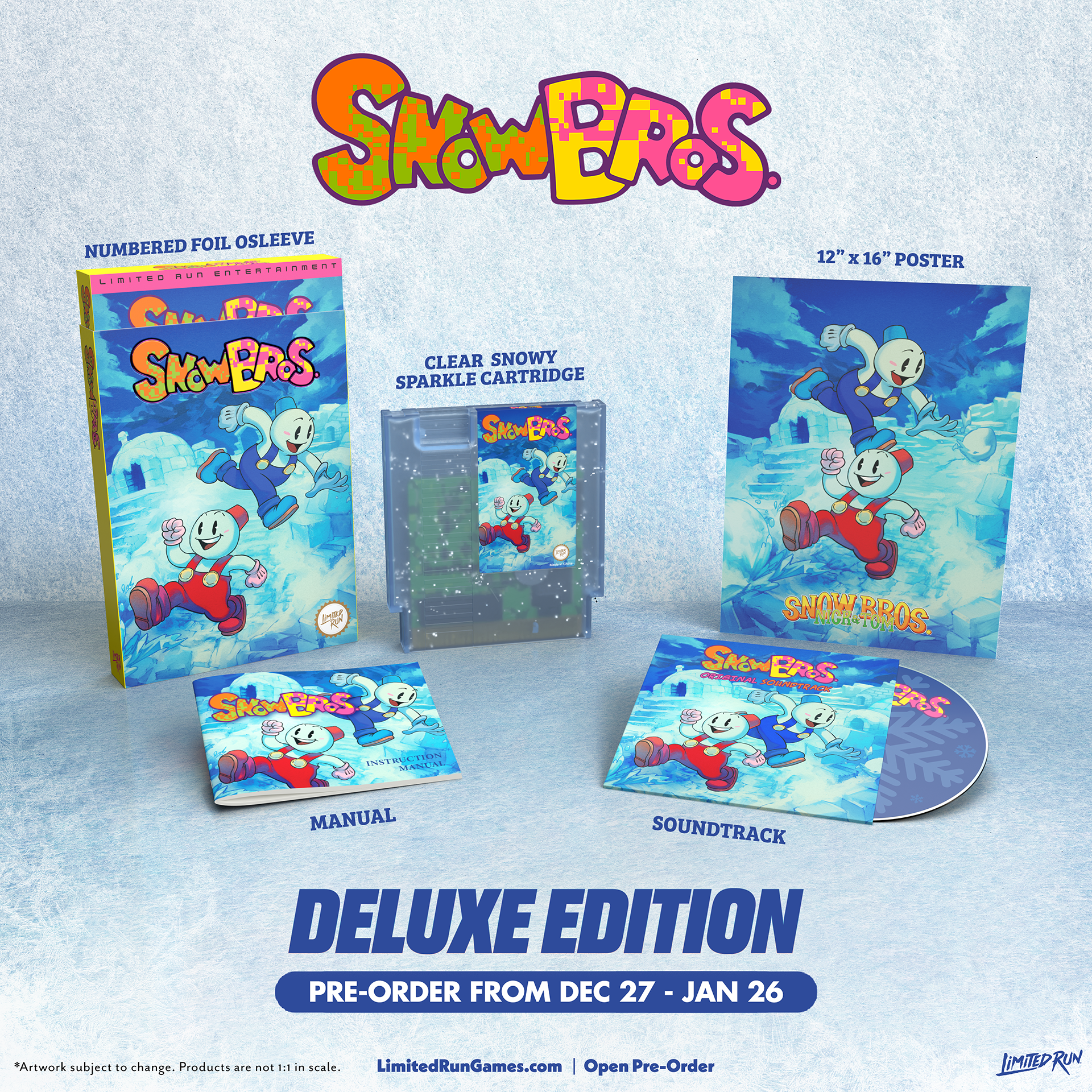 snow-bros-deluxe-edition-8-bit-nes-modul-limited-run image 2