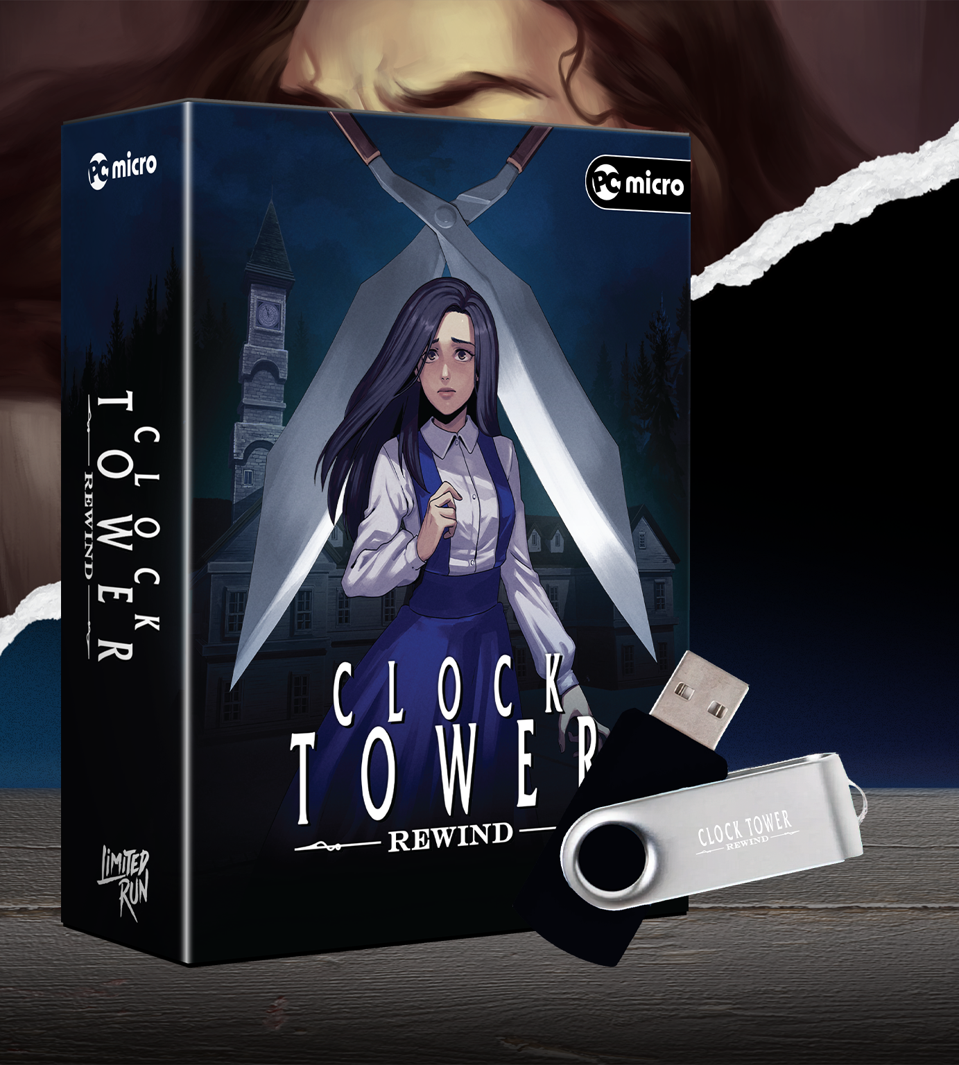 limited-run-clock-tower-rewind-pc-spiel-usb-standard-edition image 2
