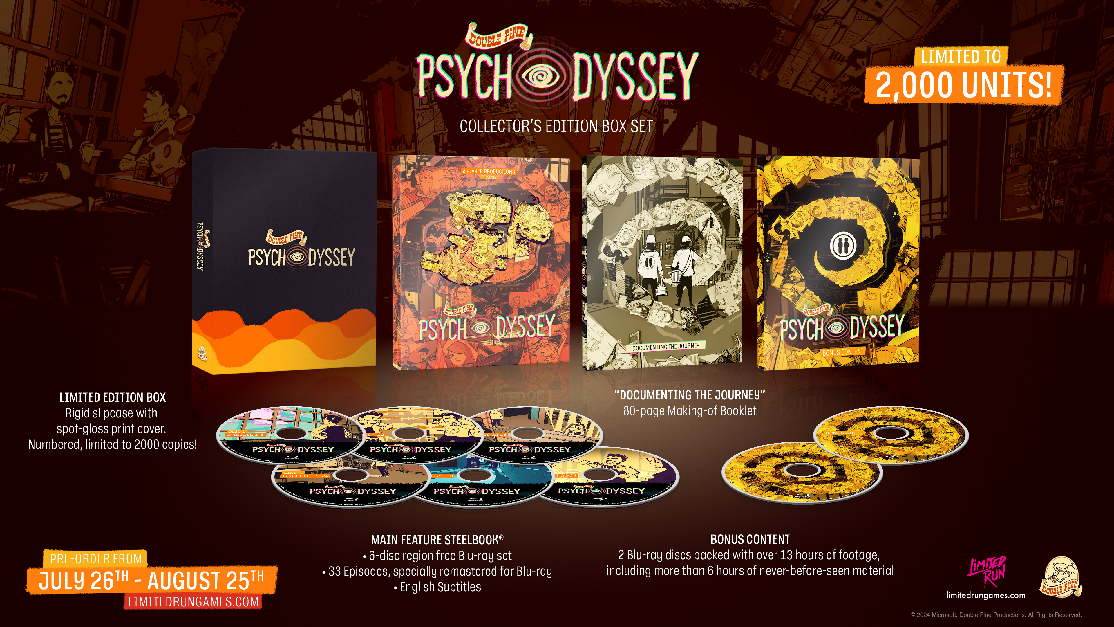 limited-run-double-fine-psychodyssey-blu-ray-set image 2