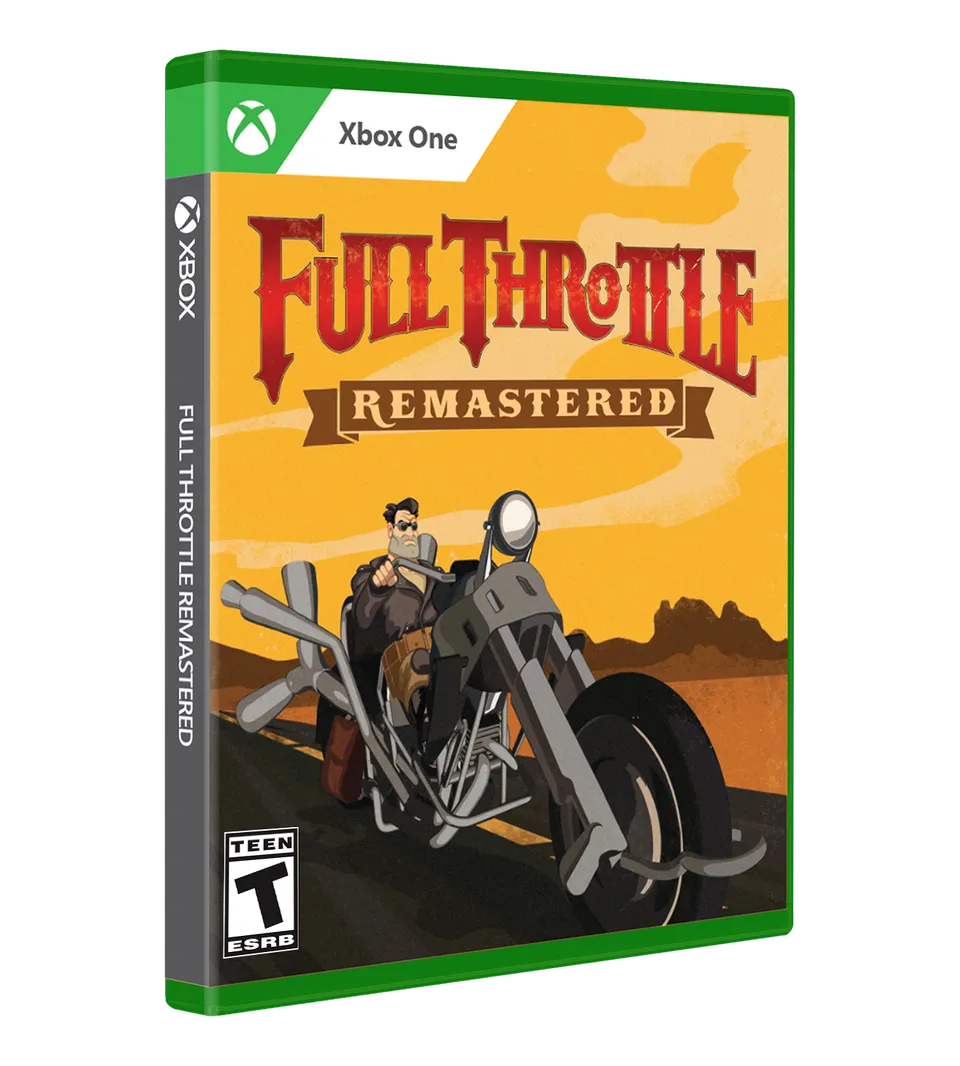 limited-run-4-full-throttle-xbox-spiel-disc-remastered image 1