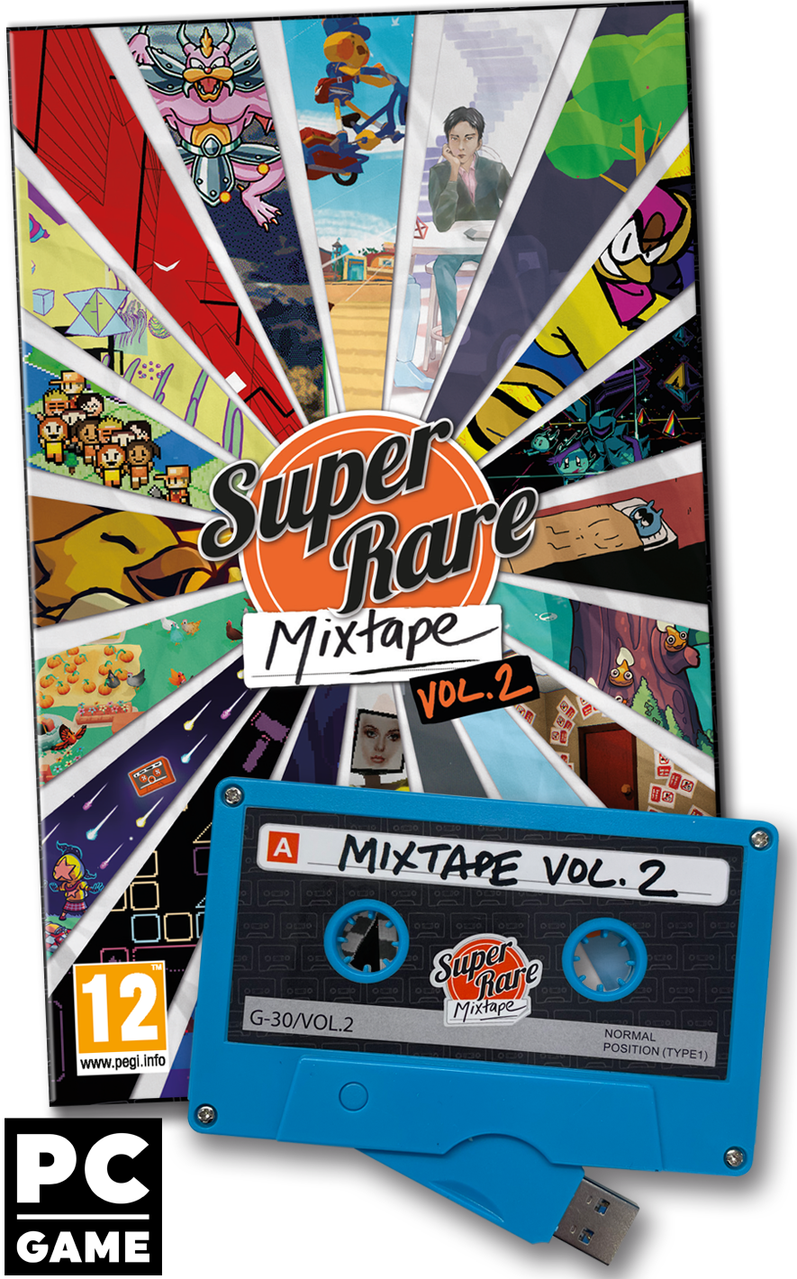 super-rare-mixtape-volume-2-usb-spiele-sammlung-pc-indie image 1