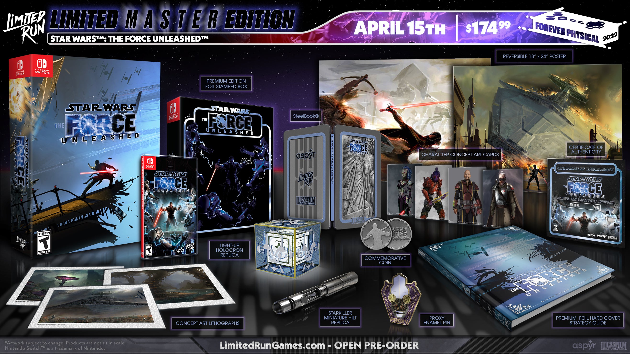 switch-limited-run-star-wars-force-unleashed-master-edition image 2