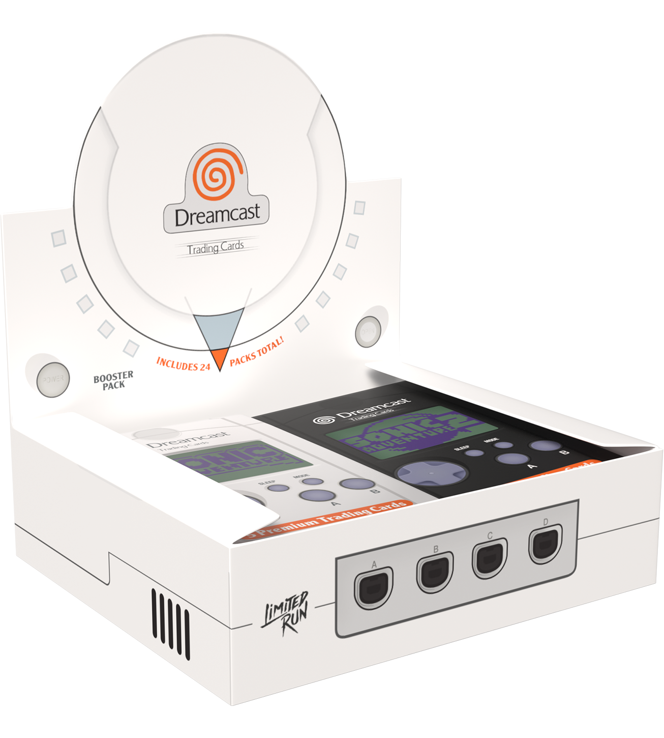 limited-run-sega-dreamcast-trading-cards-booster-box-24-packs image 2