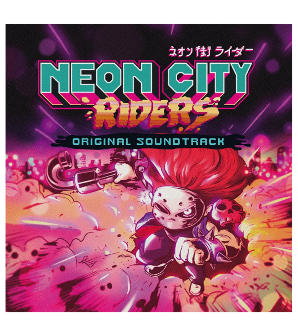limited-run-neon-city-riders-2lp-vinyl-soundtrack-limitiert image 1