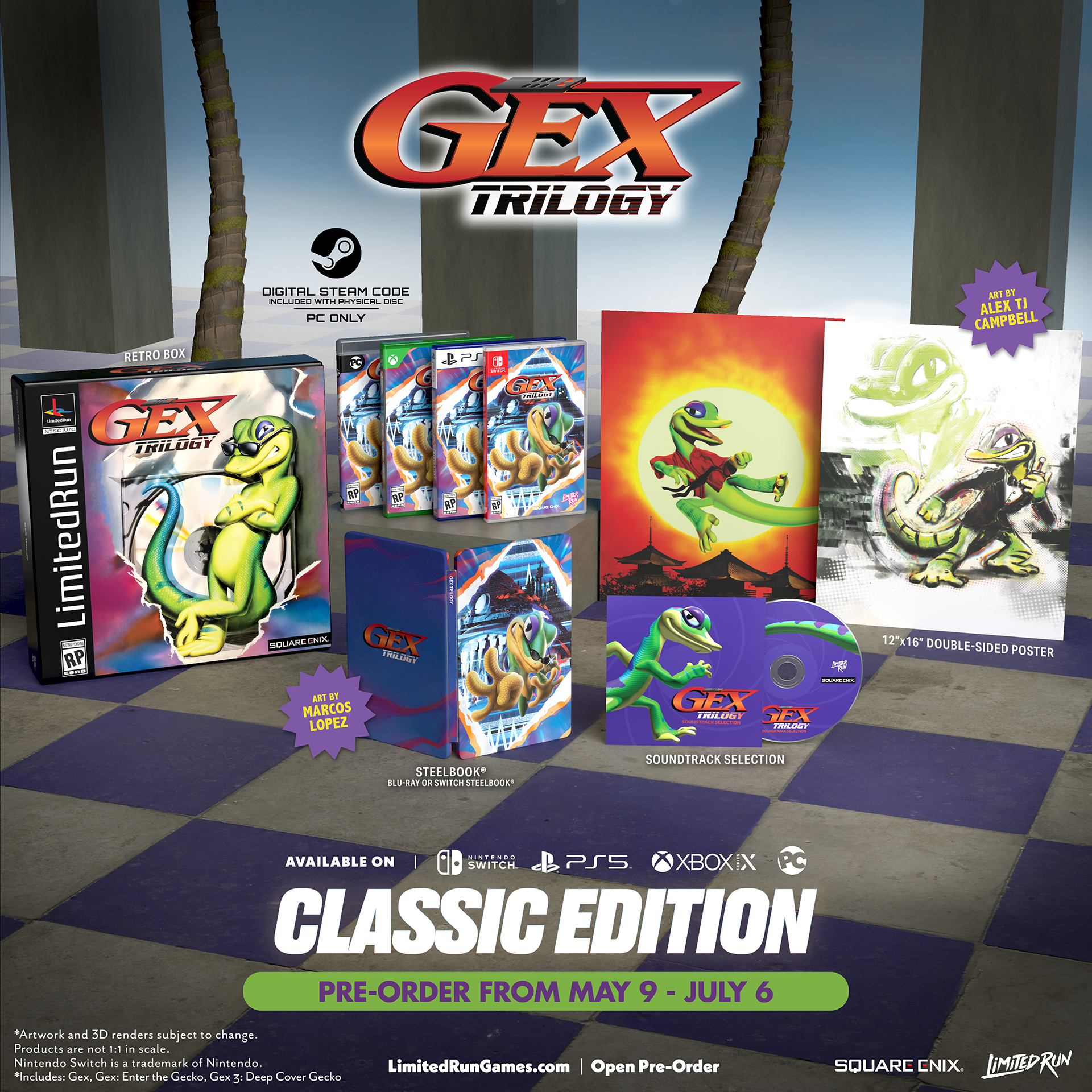 limited-run-gex-trilogy-classic-edition-switch-spiel-retro-collection image 2