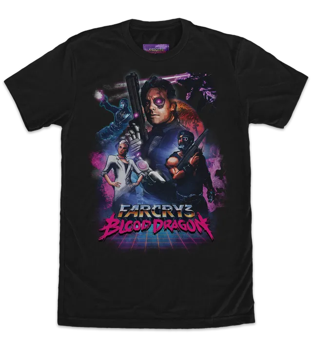 limited-run-far-cry-3-blood-dragon-t-shirt-gr-e-l-retro image 1
