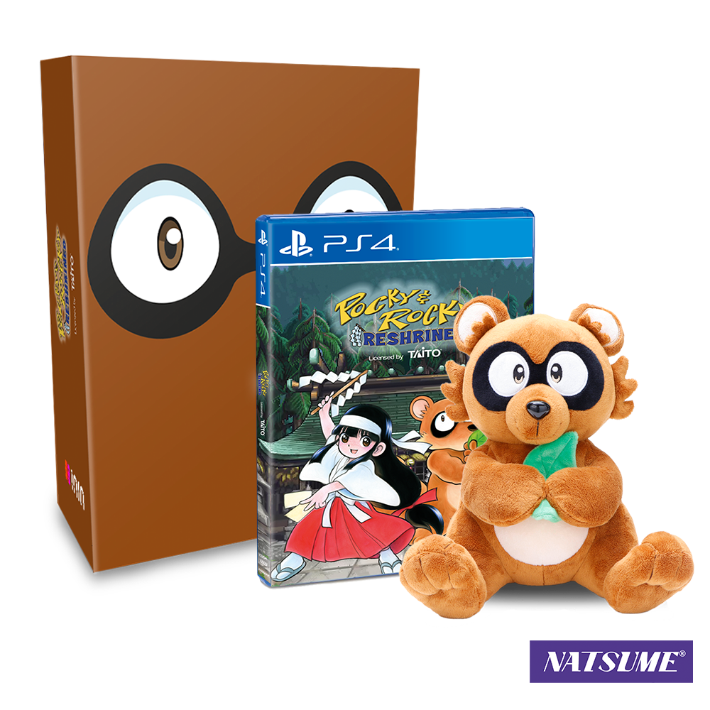 strictly-limited-pocky-rocky-reshrined-ps4-collector-s-edition-plushie image 1