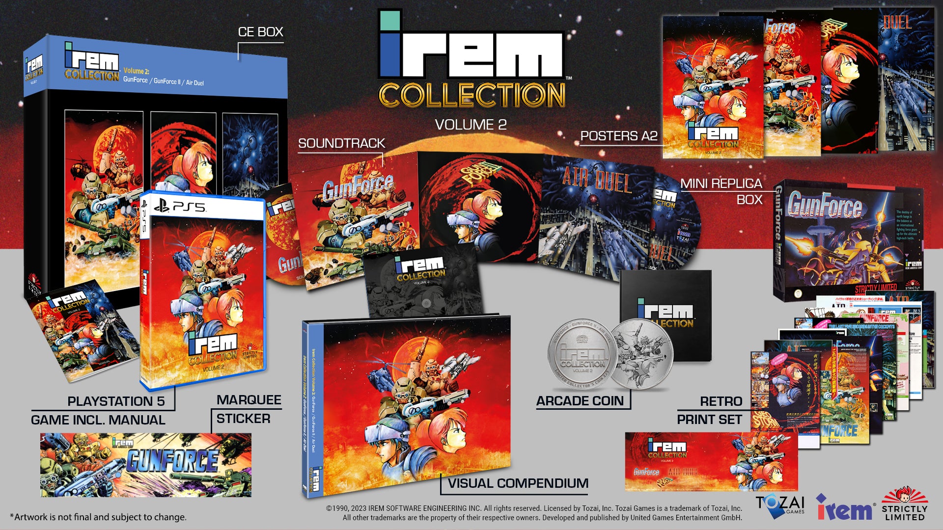 strictly-limited-irem-collection-vol-2-ps5-spiel-collector-s-edition image 2