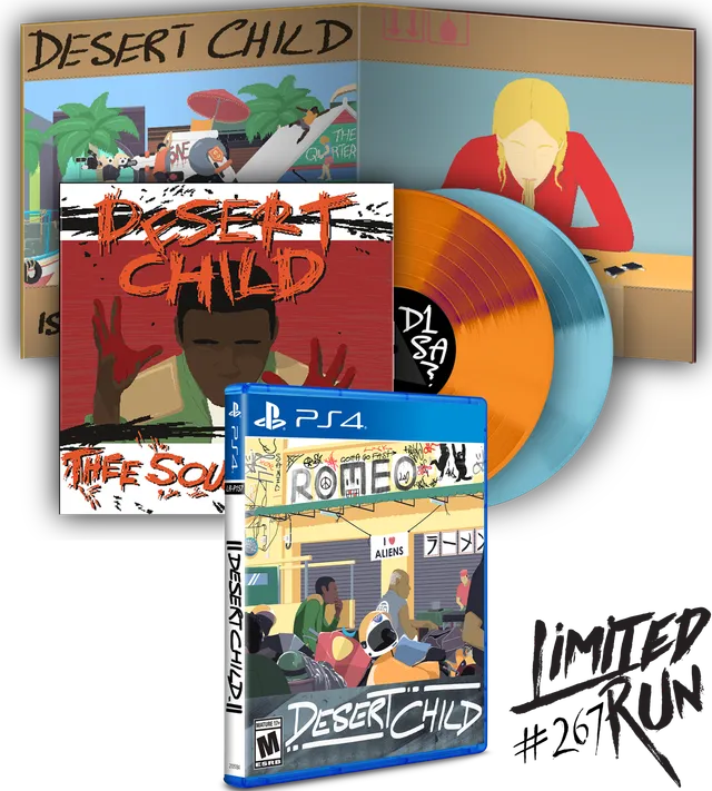limited-run-desert-child-267-vinyl-edition-ps4-spiel-mit-doppel-lp image 1