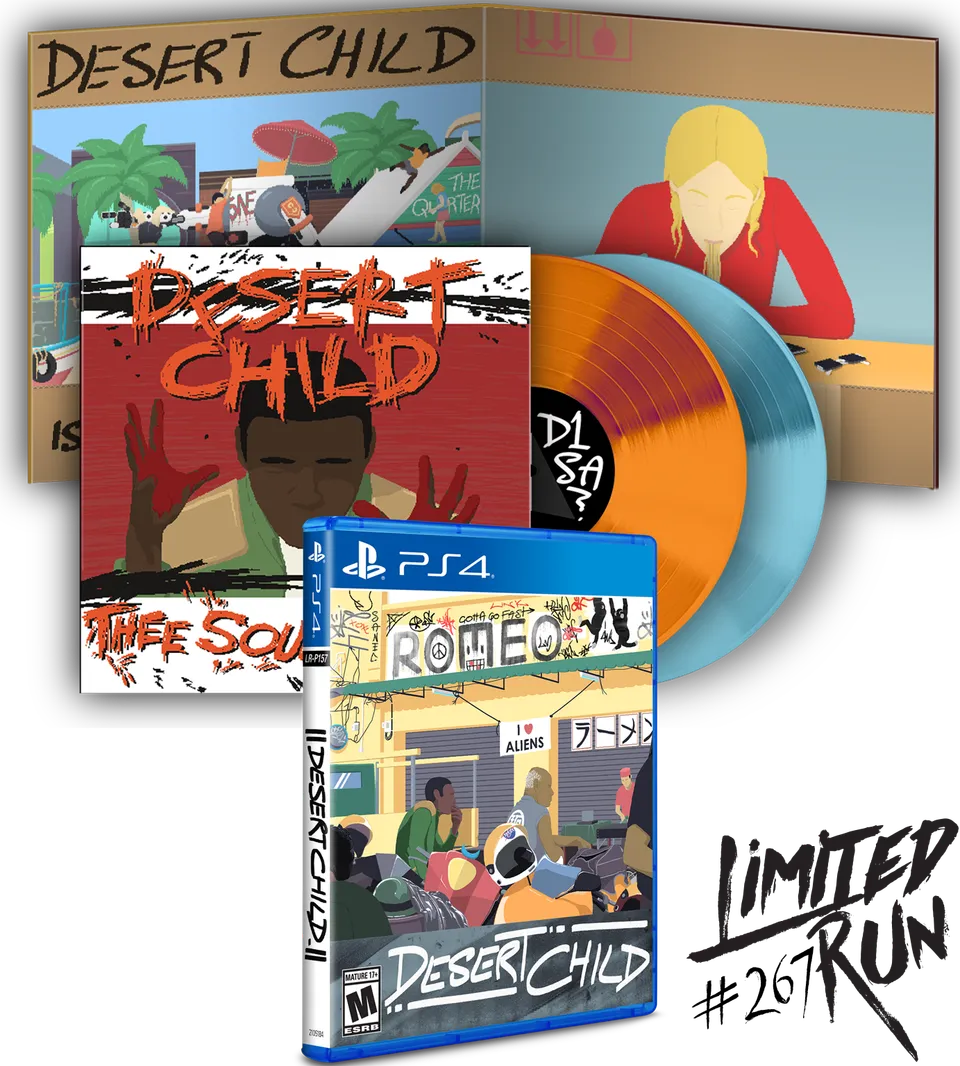limited-run-desert-child-267-vinyl-edition-ps4-spiel-mit-doppel-lp image 1