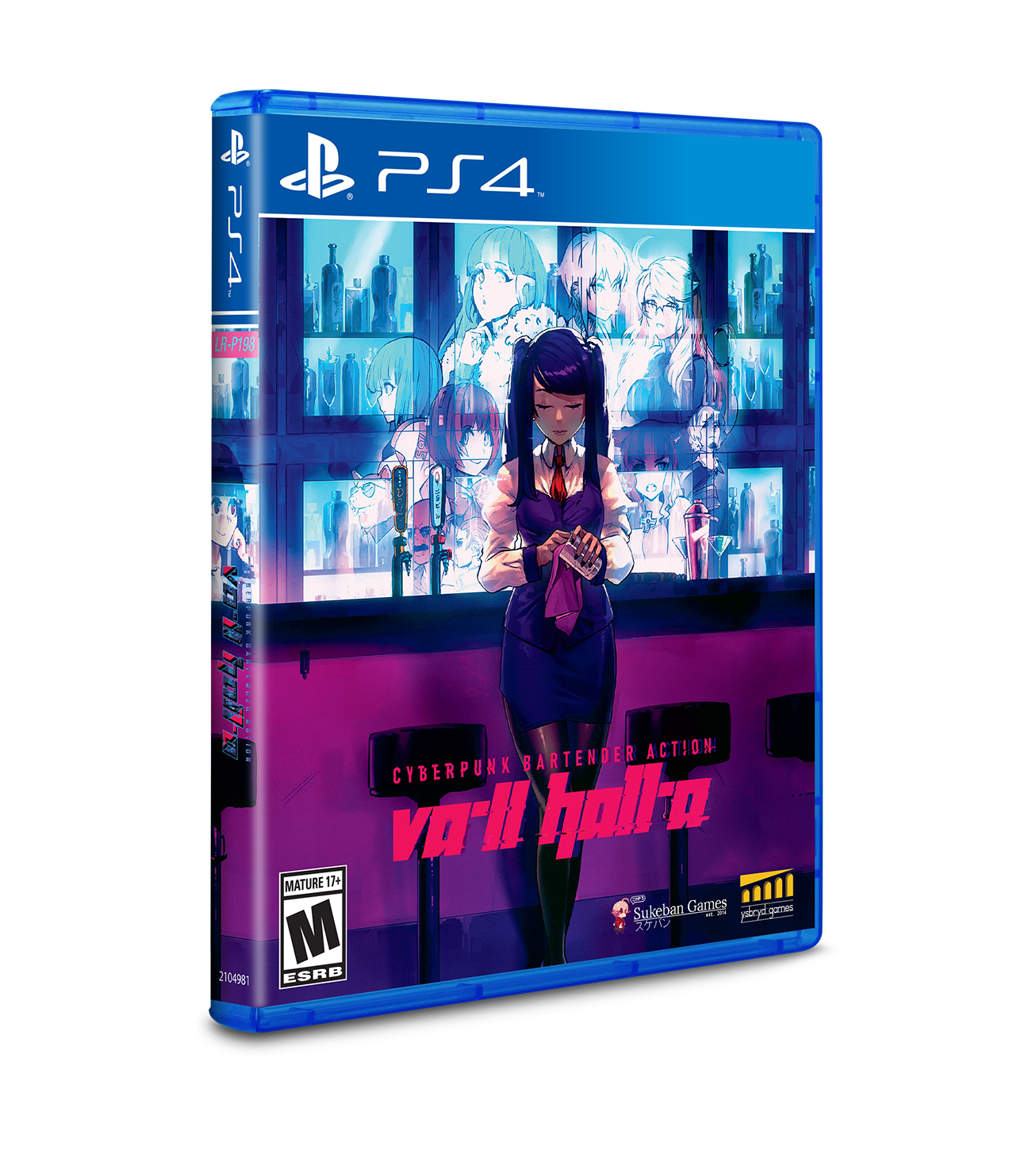 limited-run-314-va-11-hall-a-ps4-spiel-visual-novel-cyberpunk image 1
