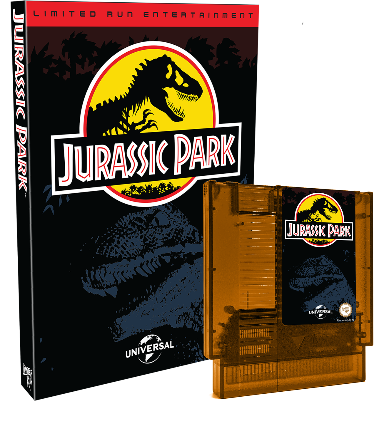 limited-run-jurassic-park-nes-spiel-modul-retro-action image 1