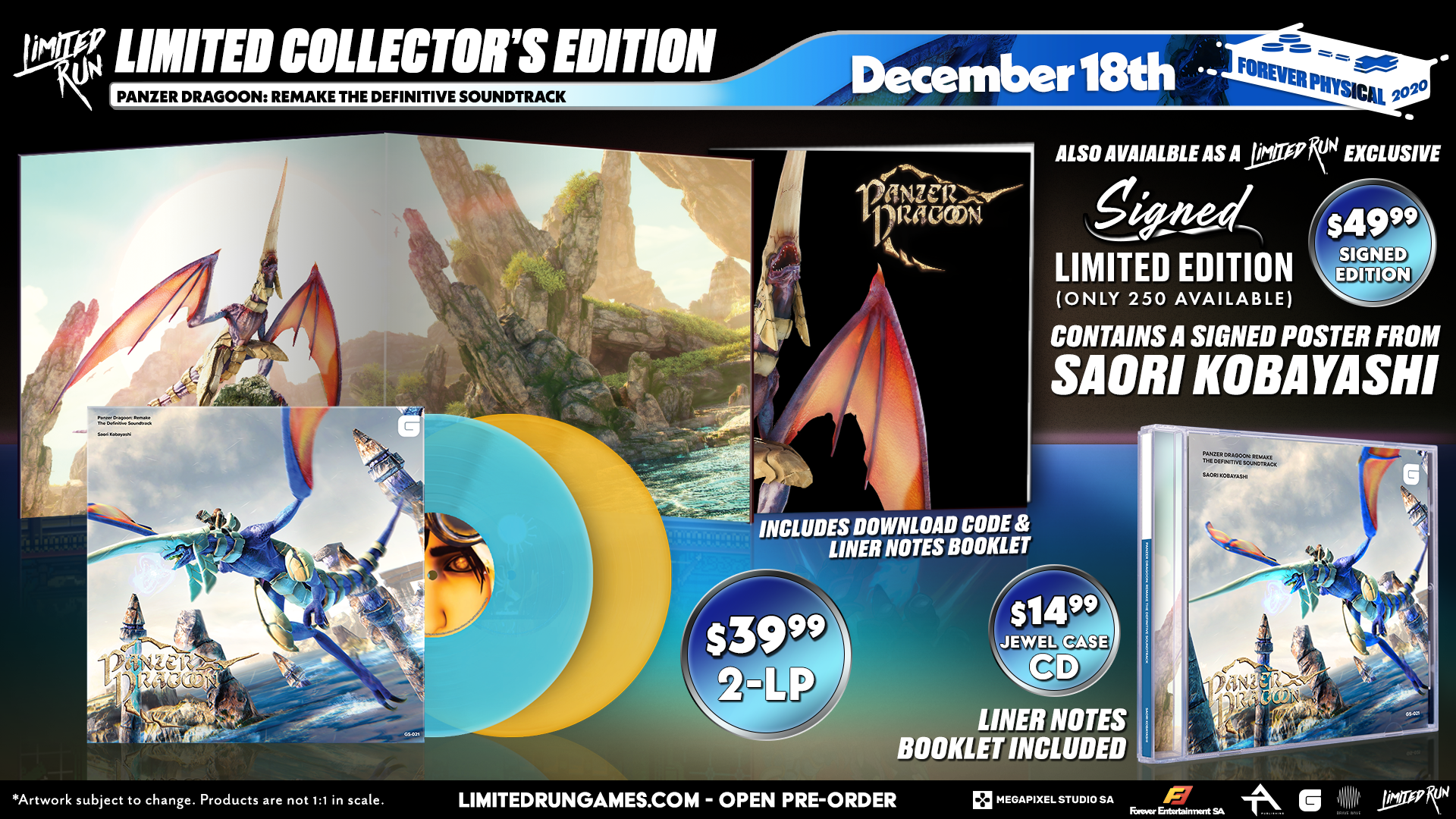 limited-run-panzer-dragoon-remake-2lp-vinyl-soundtrack image 5