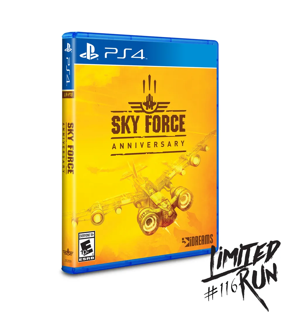 limited-run-116-sky-force-anniversary-ps4-spiel-disc-limitiert image 1