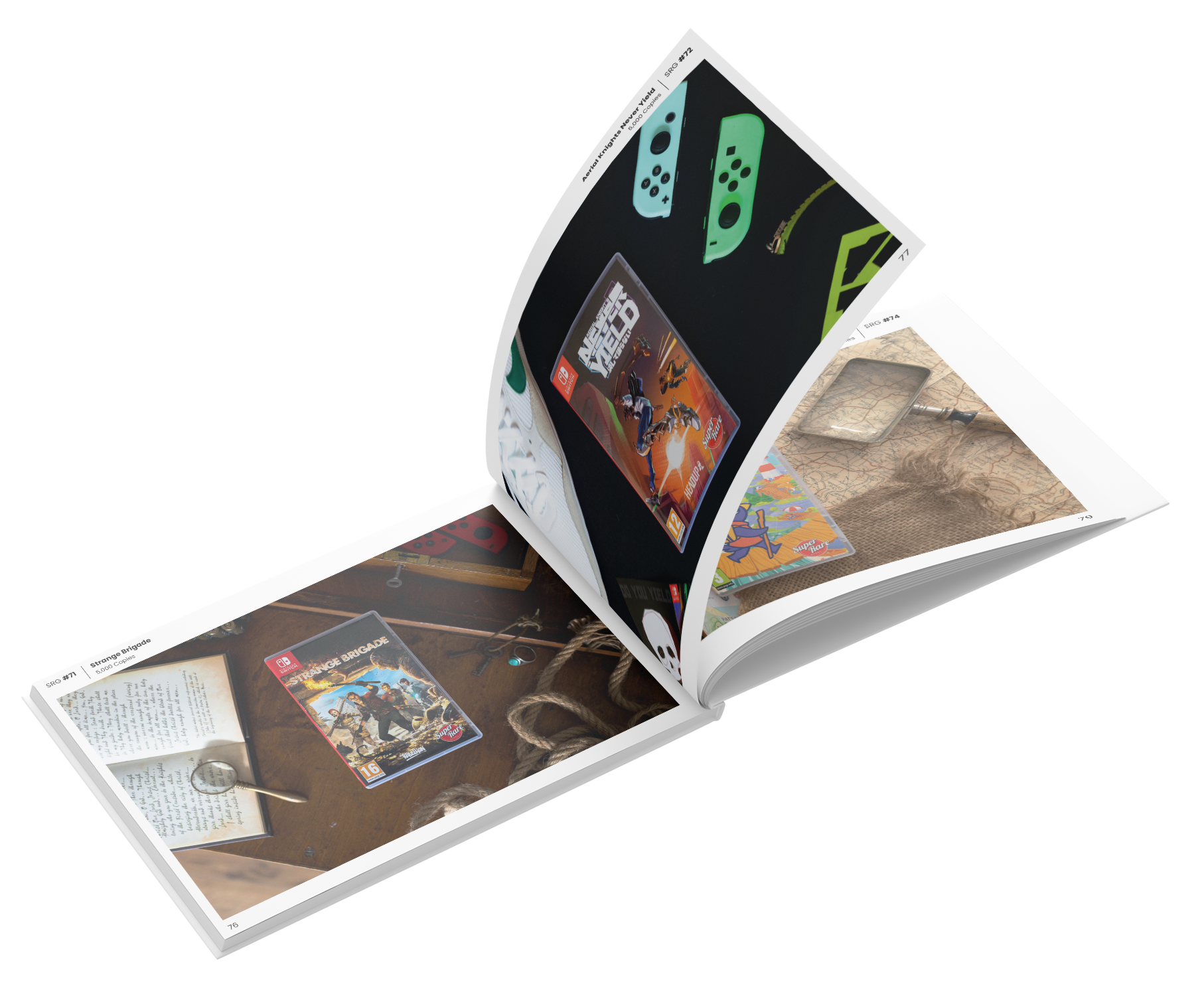super-rare-games-1-bis-150-spiele-collector-s-artbook-sammlerbuch image 2